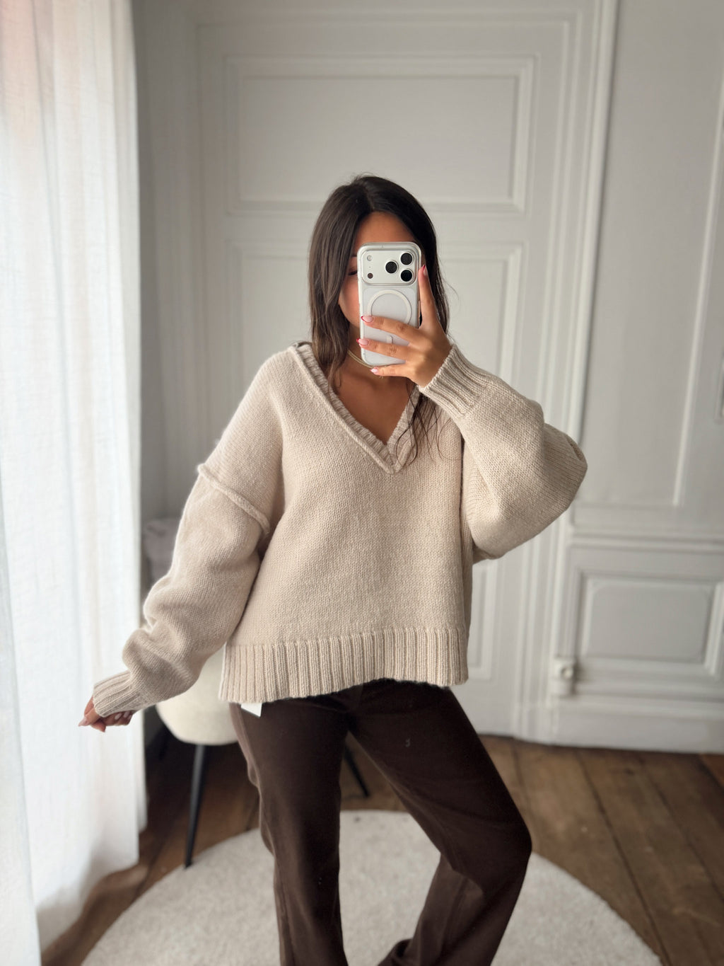 Pull Weekday - XS(taille grand) 100% laine