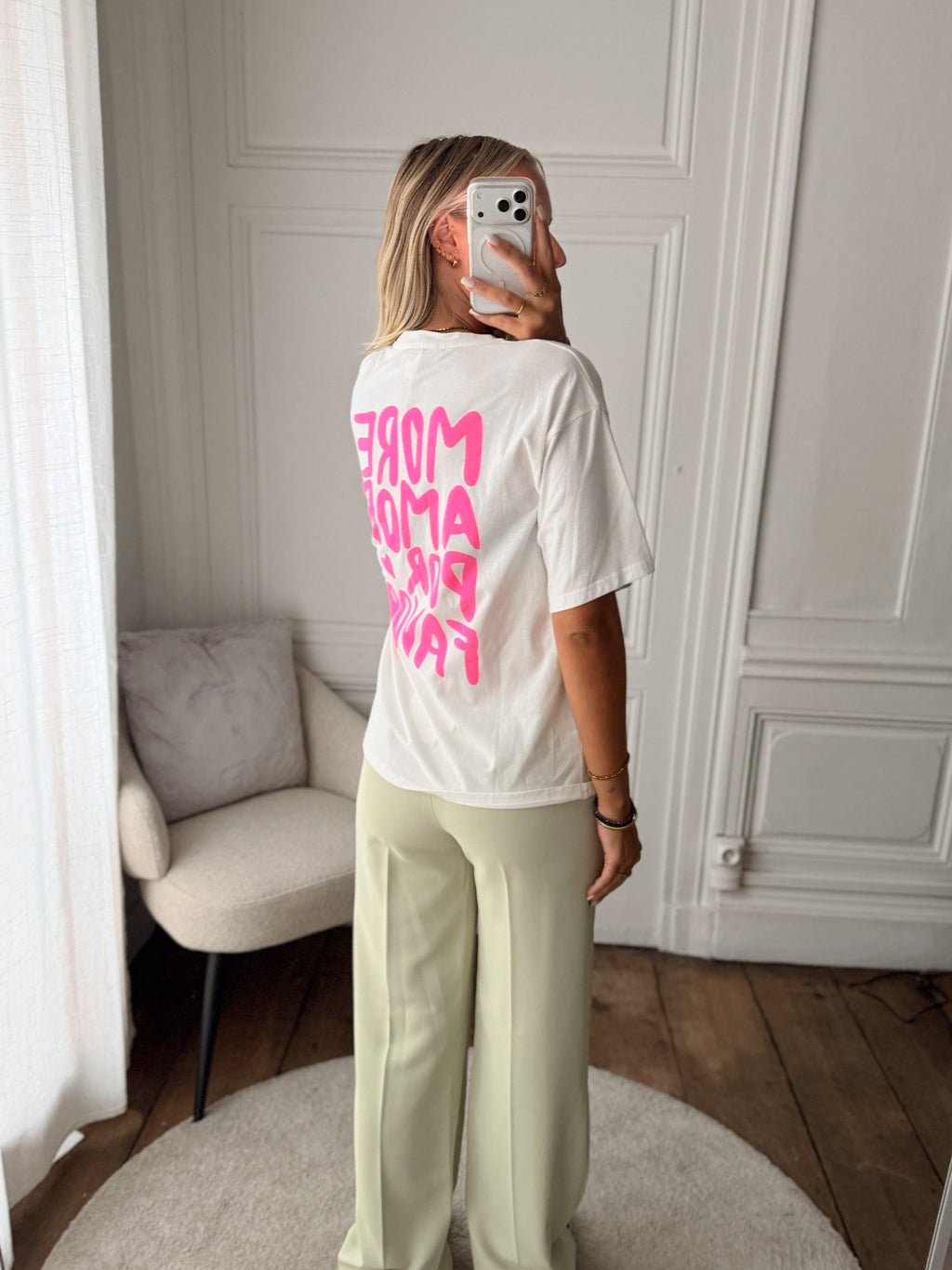T-shirt Peace n’love - neuf - TU