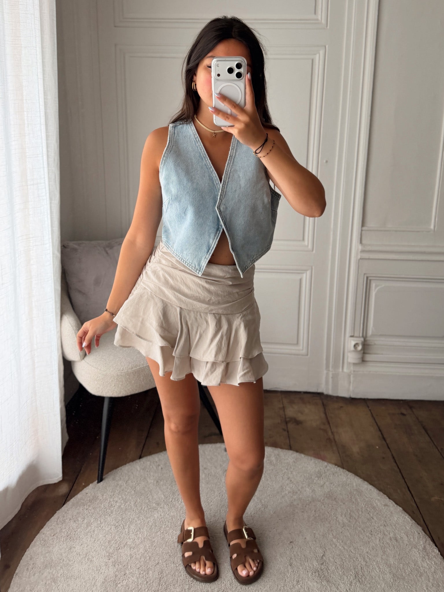 Jupe Short Zara -  S
