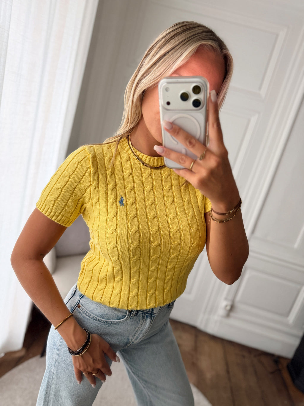 Pull manche Courte Ralph Lauren - S