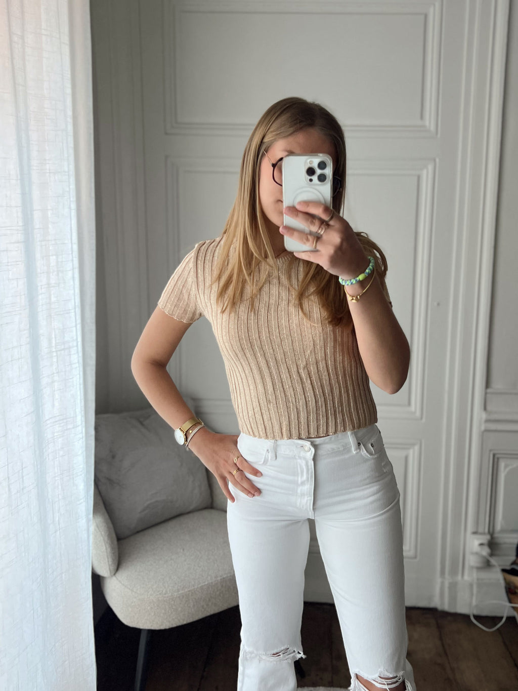 T-shirt sans marque - TU