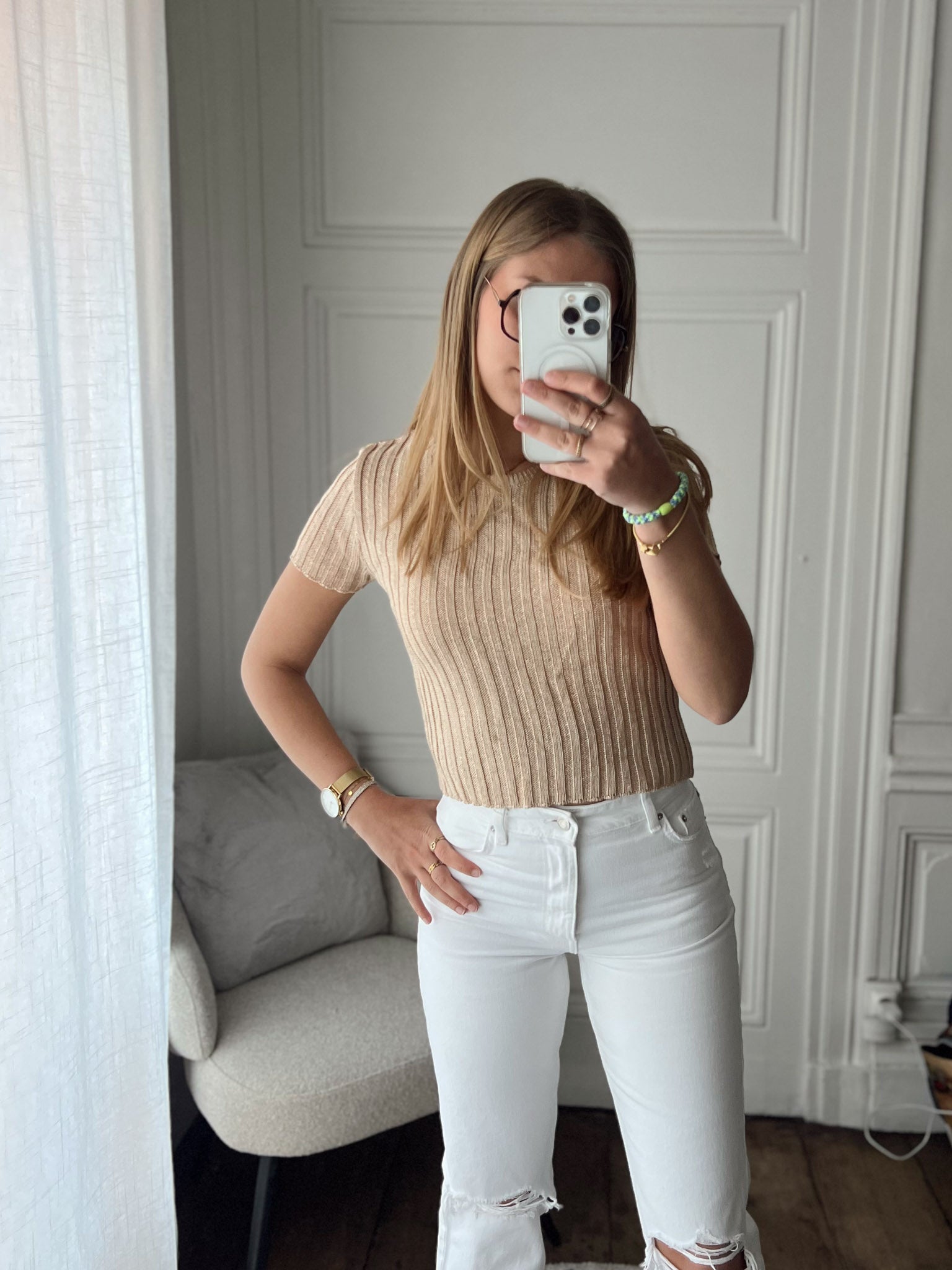 T-shirt sans marque - TU