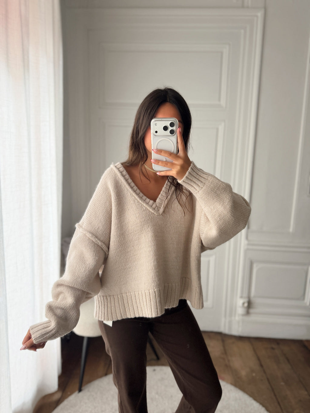 Pull Weekday - XS(taille grand) 100% laine