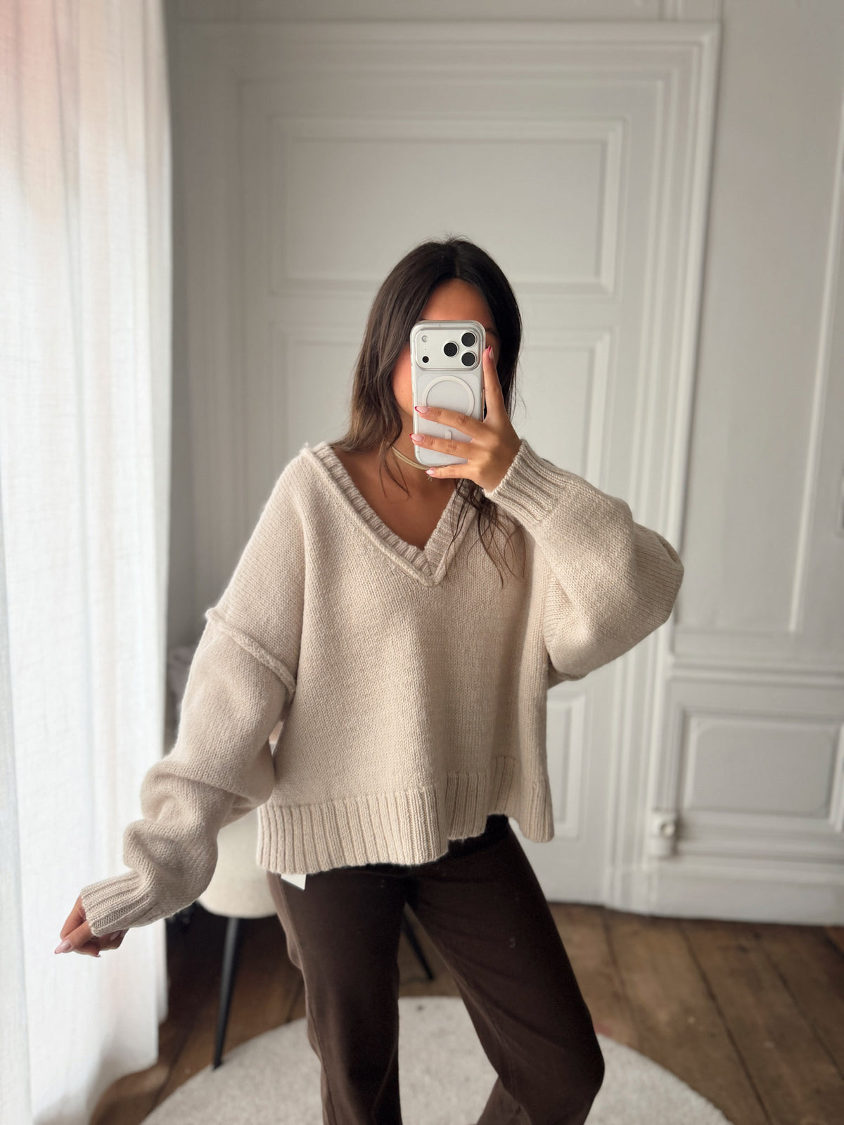Pull Weekday - XS(taille grand) 100% laine
