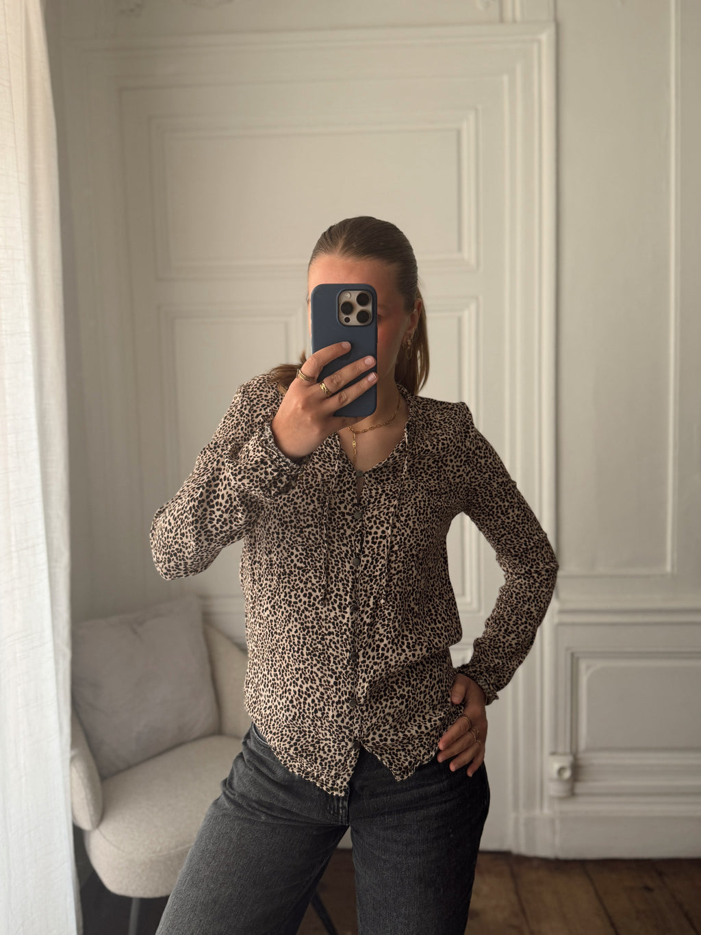Blouse Le temps des cerise - M