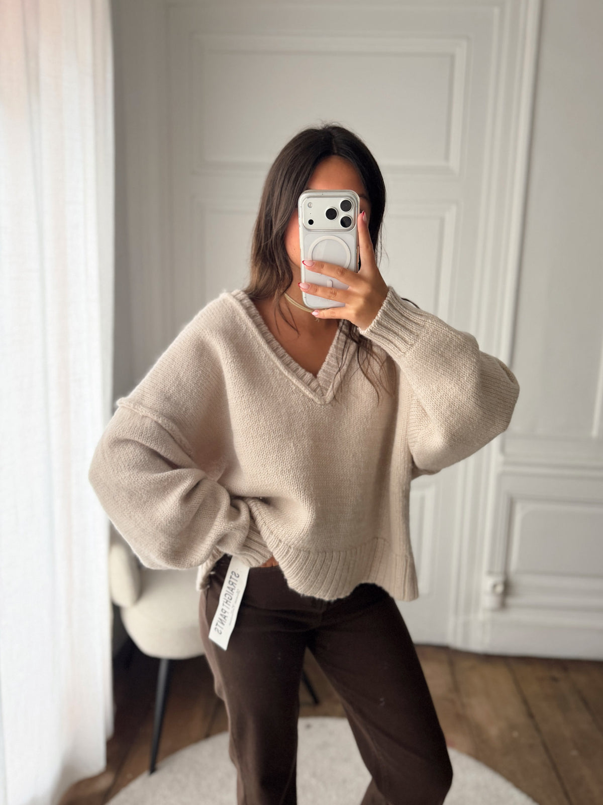 Pull Weekday - XS(taille grand) 100% laine