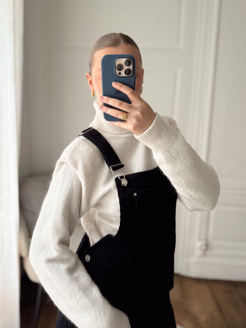 Pull à col roulé Mango - S