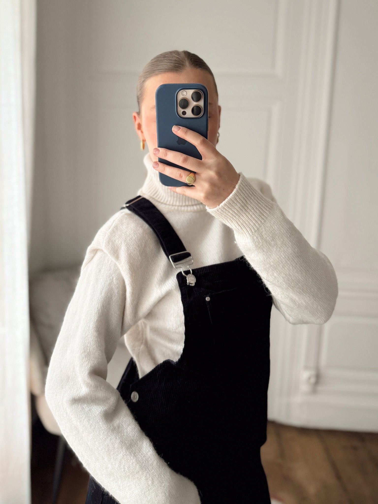 Pull à col roulé Mango - S