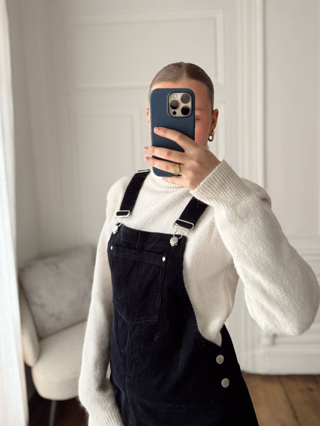 Pull à col roulé Mango - S