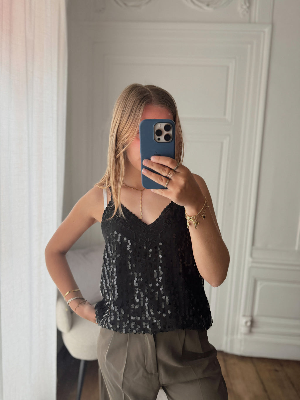 Blouse Ellie White - S