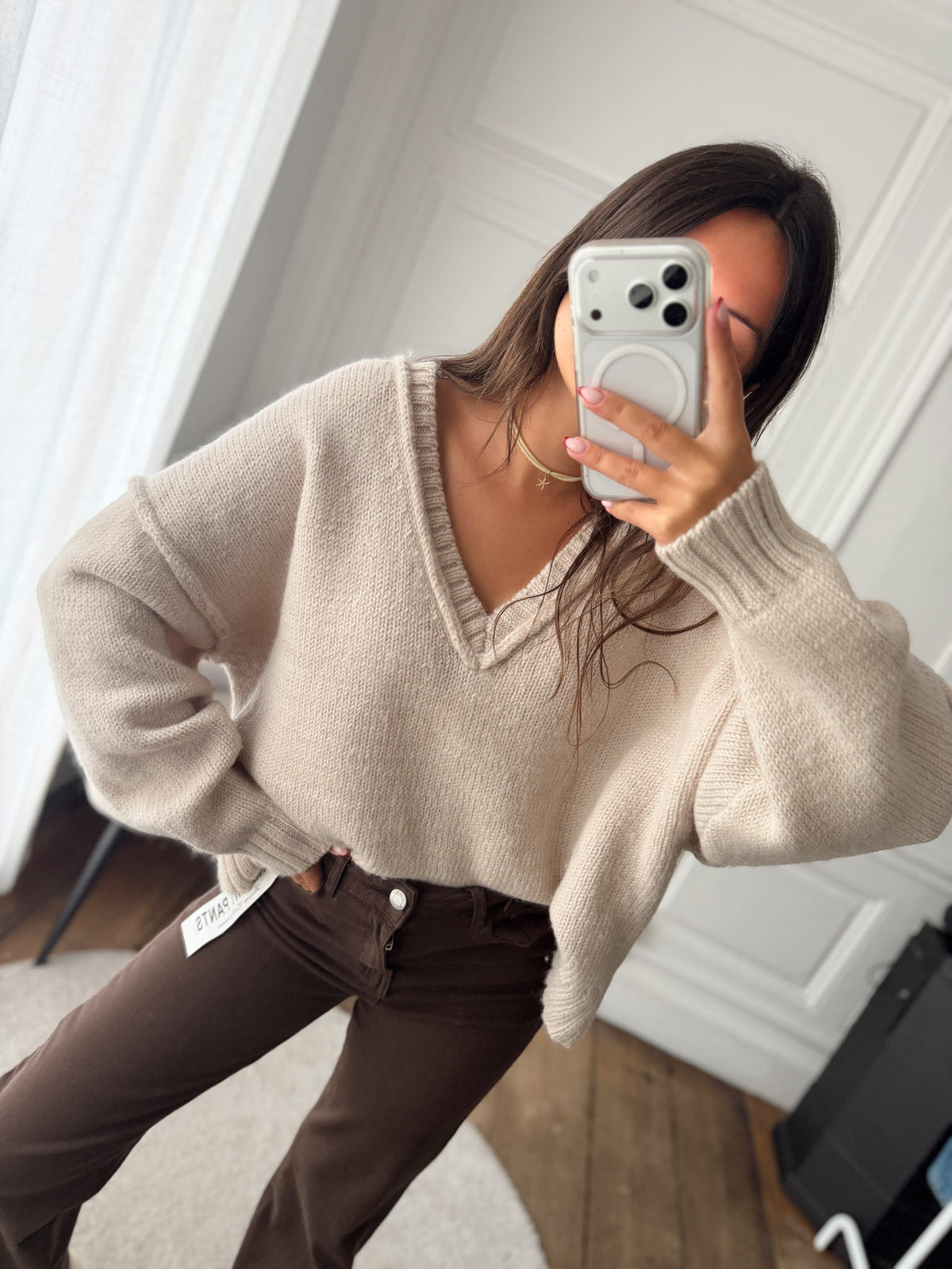 Pull Weekday - XS(taille grand) 100% laine