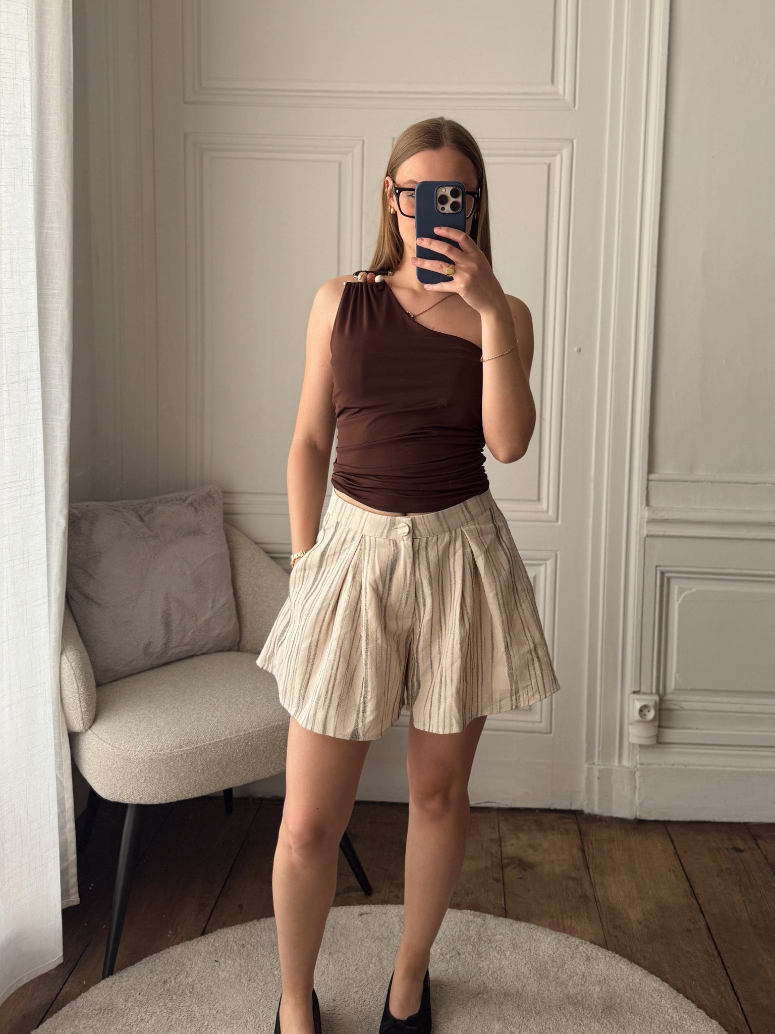 Short Ellie White - S