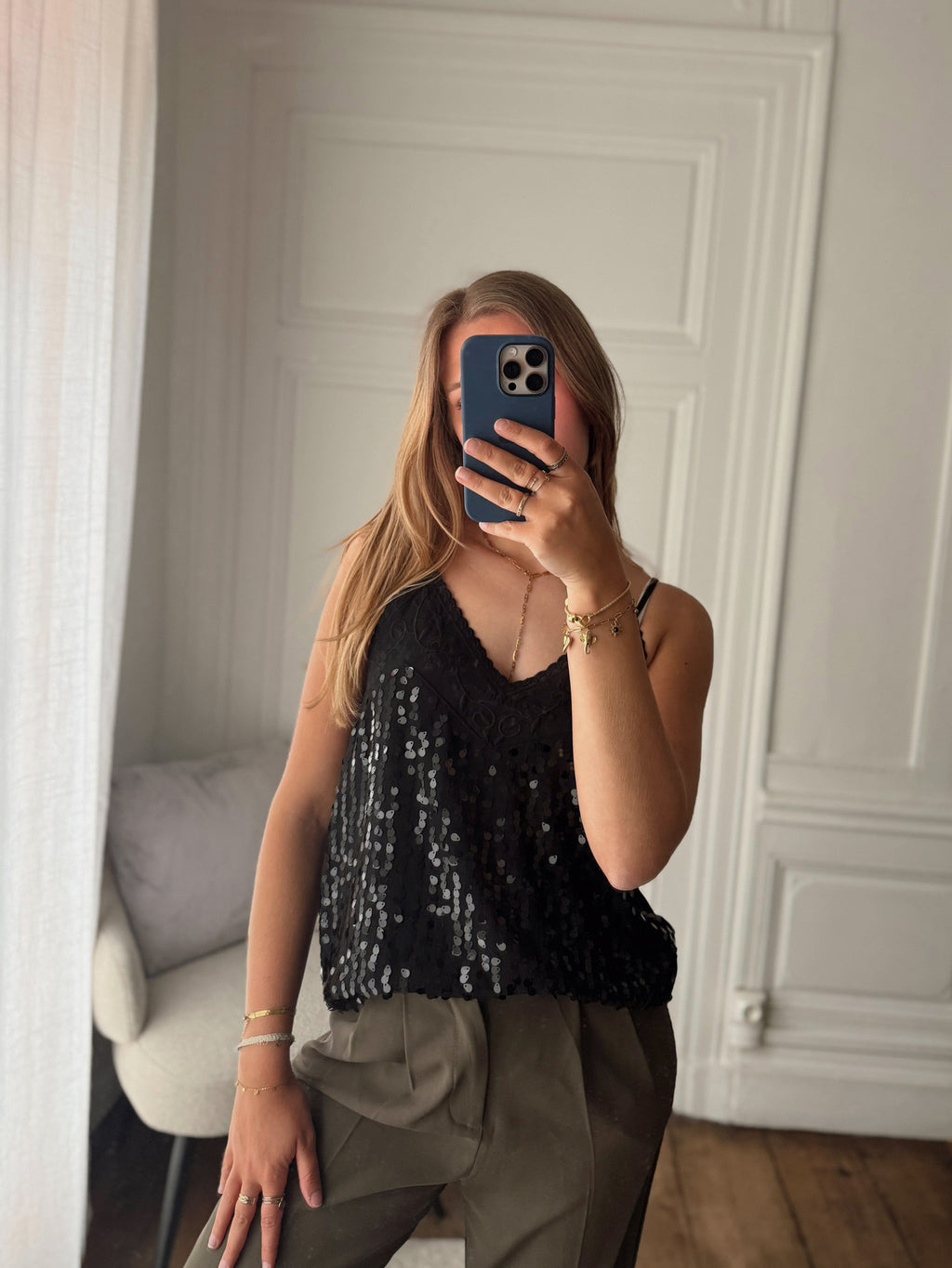 Blouse Ellie White - S