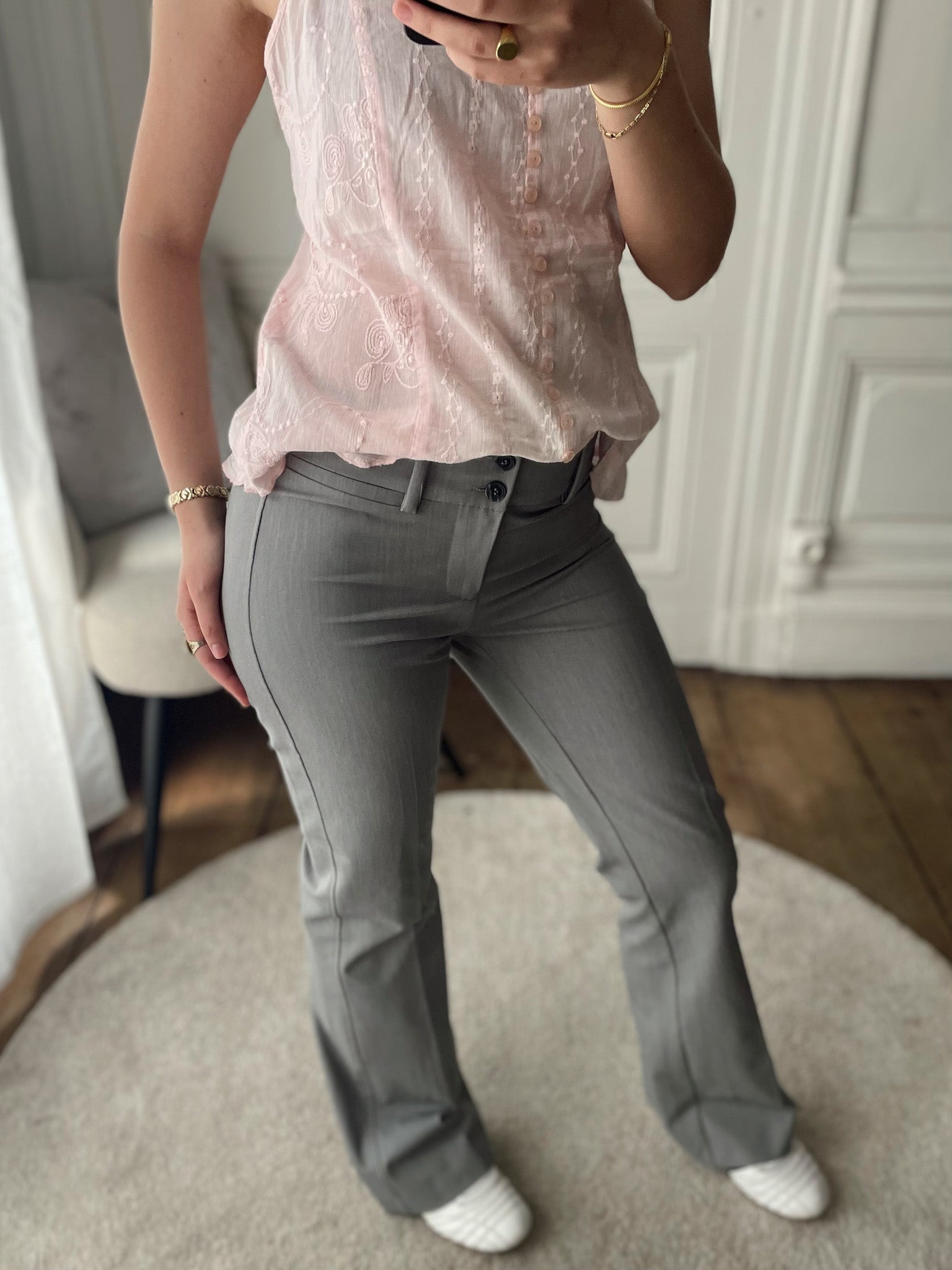 Pantalon Bershka - 34