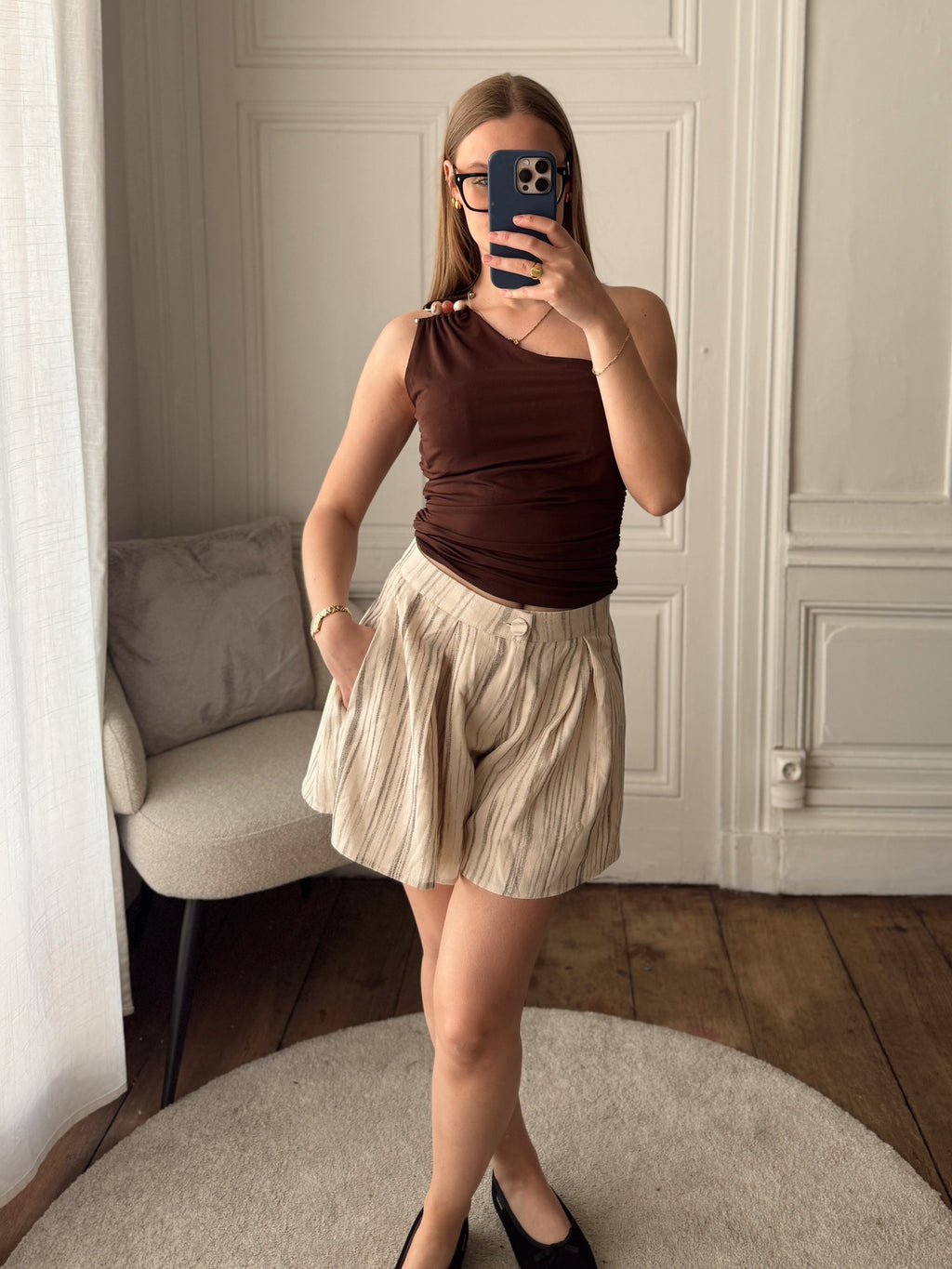 Short Ellie White - S