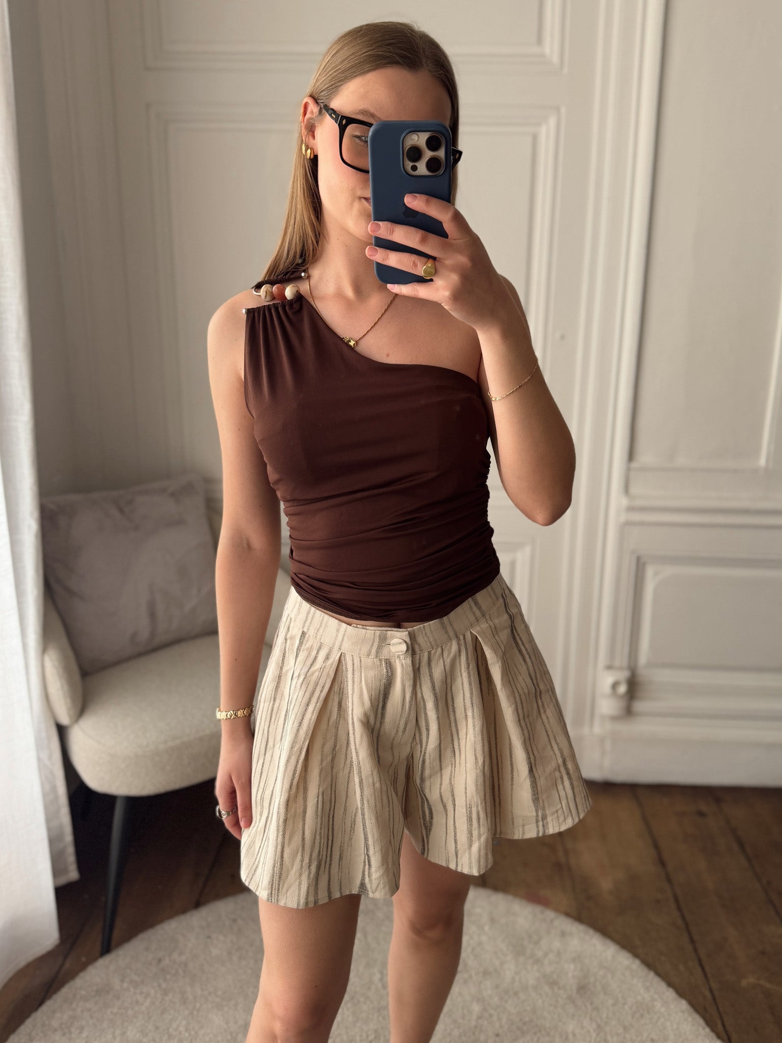 Short Ellie White - S