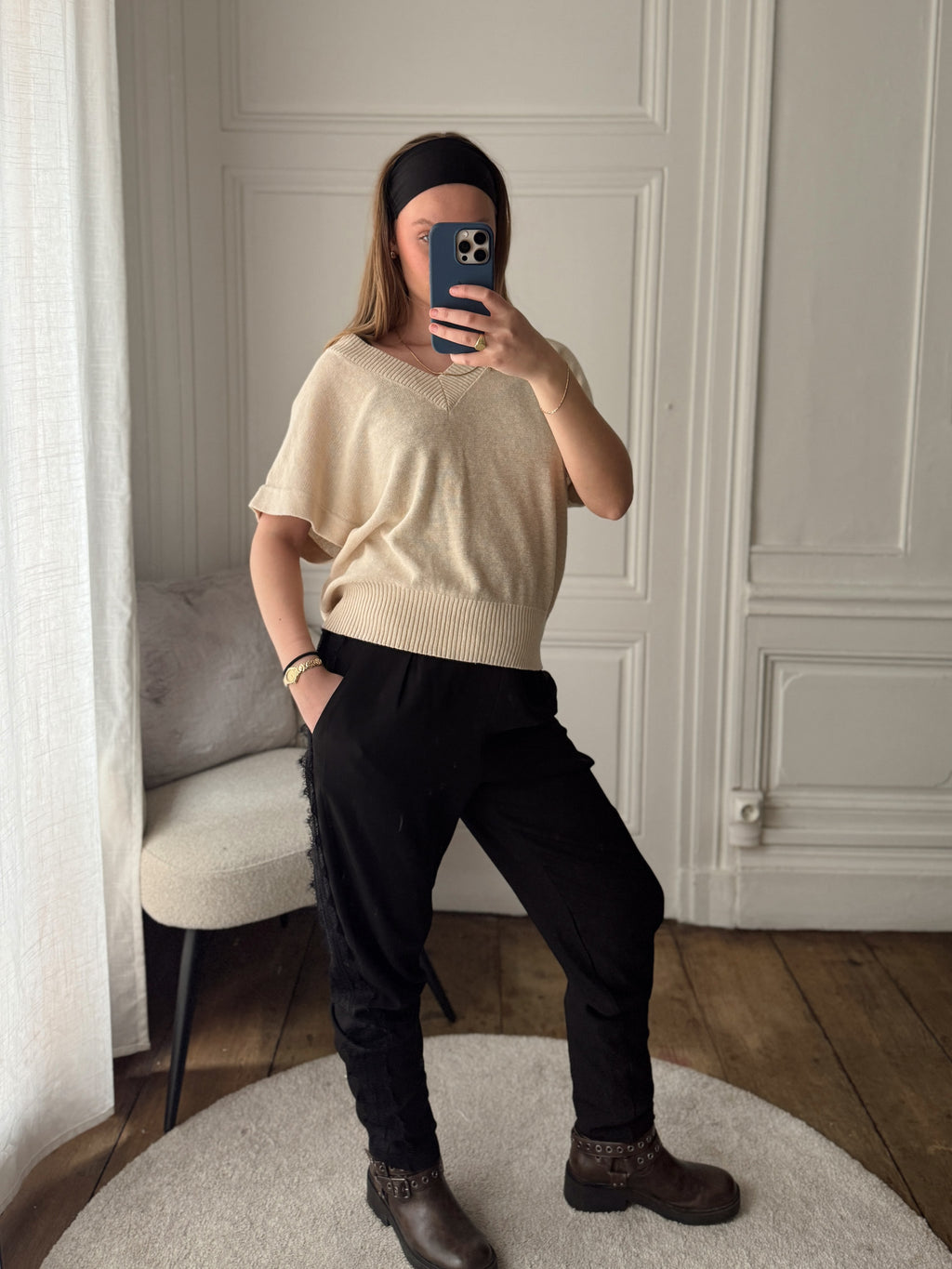 Pantalon Jacquelin de young - 38