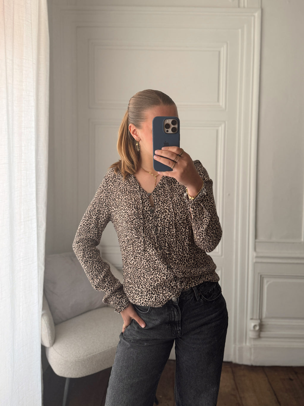 Blouse Le temps des cerise - M