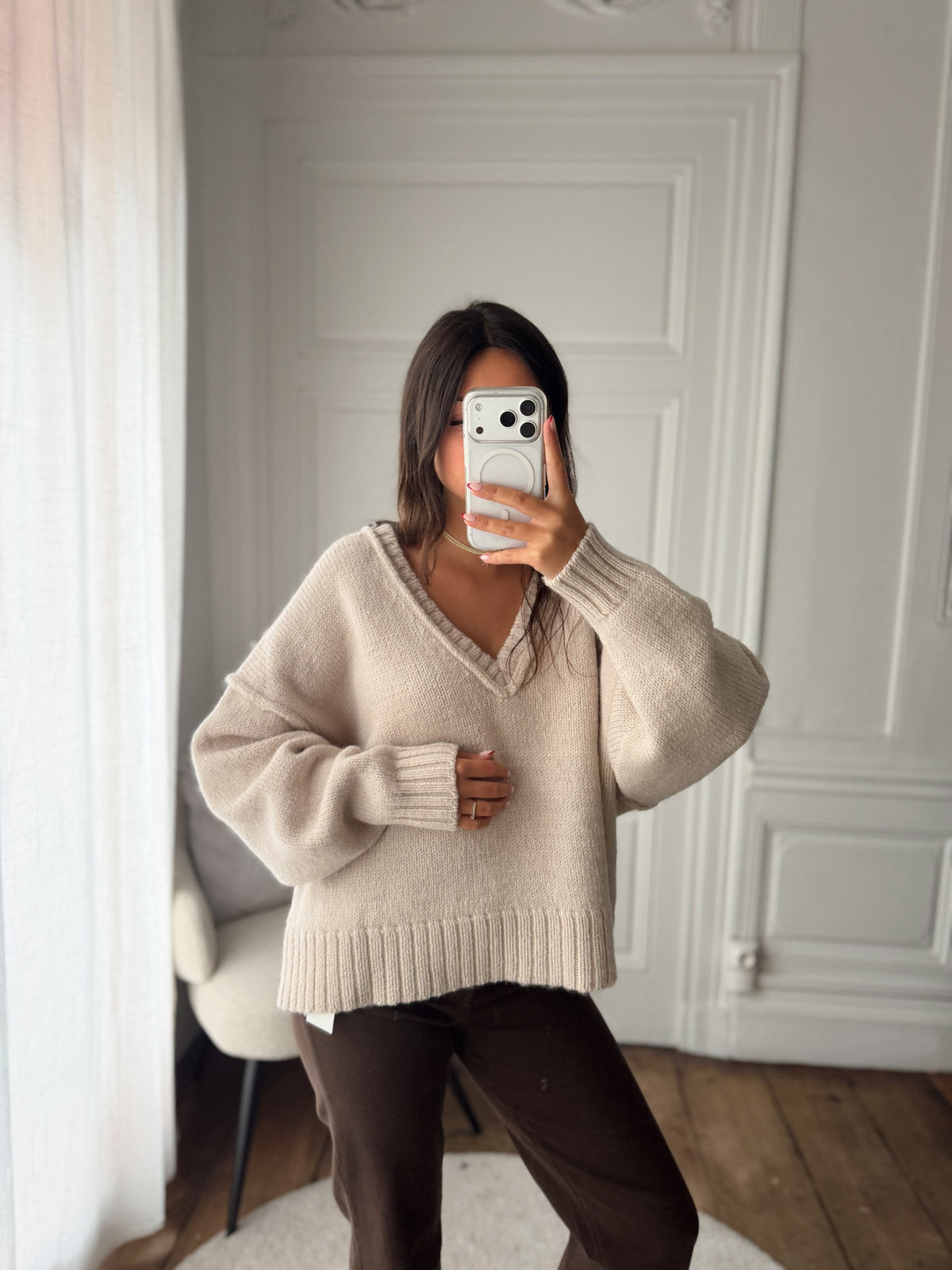 Pull Weekday - XS(taille grand) 100% laine