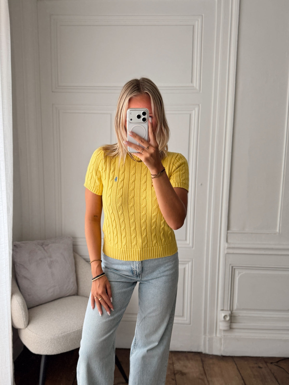 Pull manche Courte Ralph Lauren - S